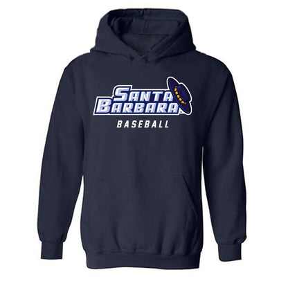 UCSB - NCAA Baseball : Calvin Proskey - Classic Shersey Hooded Sweatshirt-0