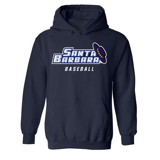 UCSB - NCAA Baseball : Calvin Proskey - Classic Shersey Hooded Sweatshirt-0