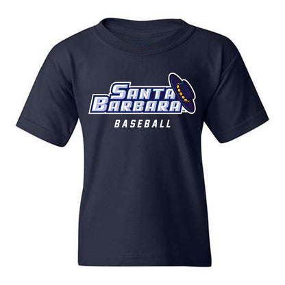 UCSB - NCAA Baseball : Kyle Pott - Classic Shersey Youth T-Shirt-0