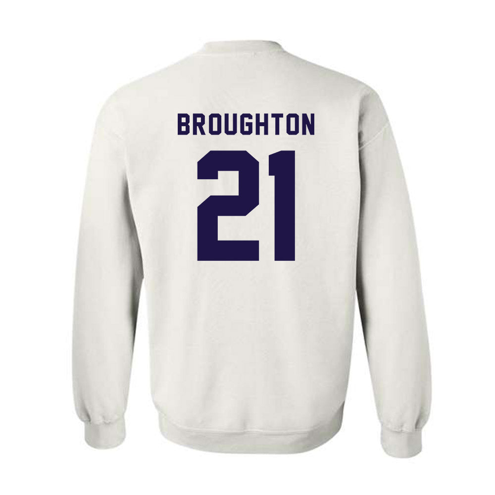 UCSB - NCAA Baseball : Peter Broughton - Classic Shersey Crewneck Sweatshirt-1