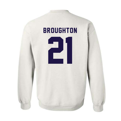 UCSB - NCAA Baseball : Peter Broughton - Classic Shersey Crewneck Sweatshirt-1