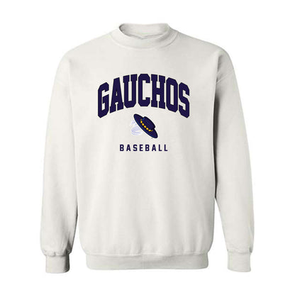 UCSB - NCAA Baseball : Peter Broughton - Classic Shersey Crewneck Sweatshirt-0