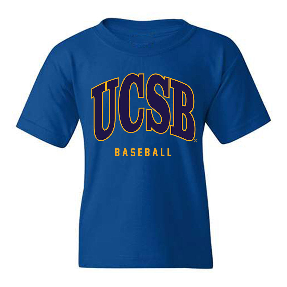 UCSB - NCAA Baseball : Kyle Pott - Classic Shersey Youth T-Shirt-0