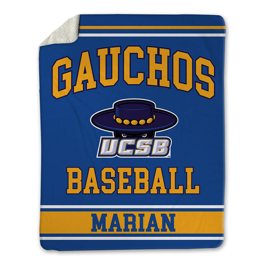 UCSB - NCAA Baseball : Jordan Marian - Blanket-0