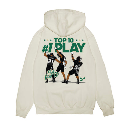 USF - NCAA Football : Fake Punt TD Premium Hooded Sweatshirt-1