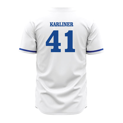 UCSB - NCAA Baseball : Noah Karliner - White Jersey-1