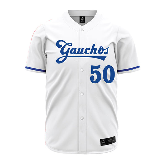 UCSB - NCAA Baseball : Jordan Marian - White Jersey-0