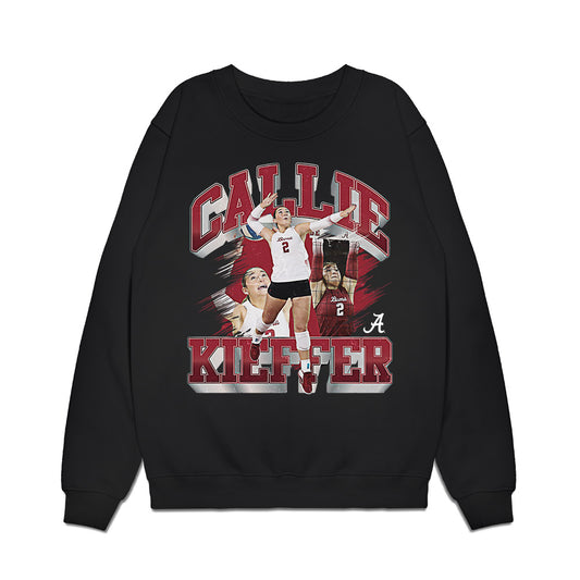 Alabama - NCAA Women's Volleyball : Callie Kieffer - Collage Premium Crewneck Sweatshirt-0