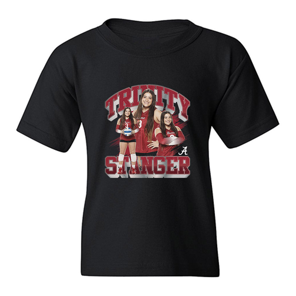 Alabama - NCAA Women's Volleyball : Trinity Stanger - Collage Youth T-Shirt-0