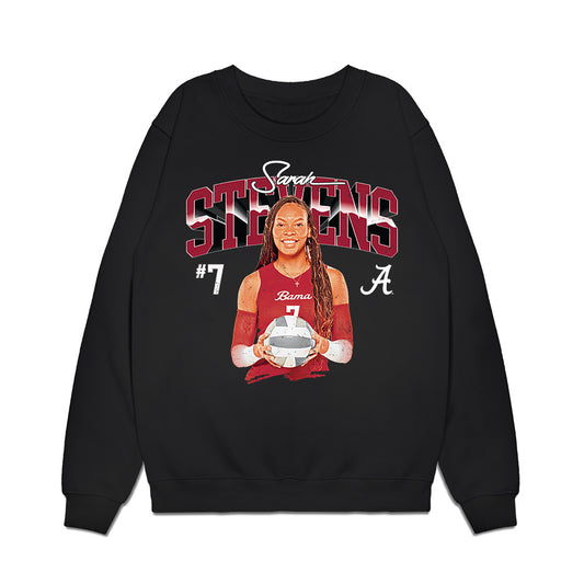Alabama - NCAA Women's Volleyball : Sarah Stevens - Collage Premium Crewneck Sweatshirt-0