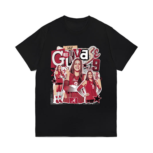 Alabama - NCAA Women's Volleyball : Lily Gervase - Collage Comfort Colors T-Shirt-0