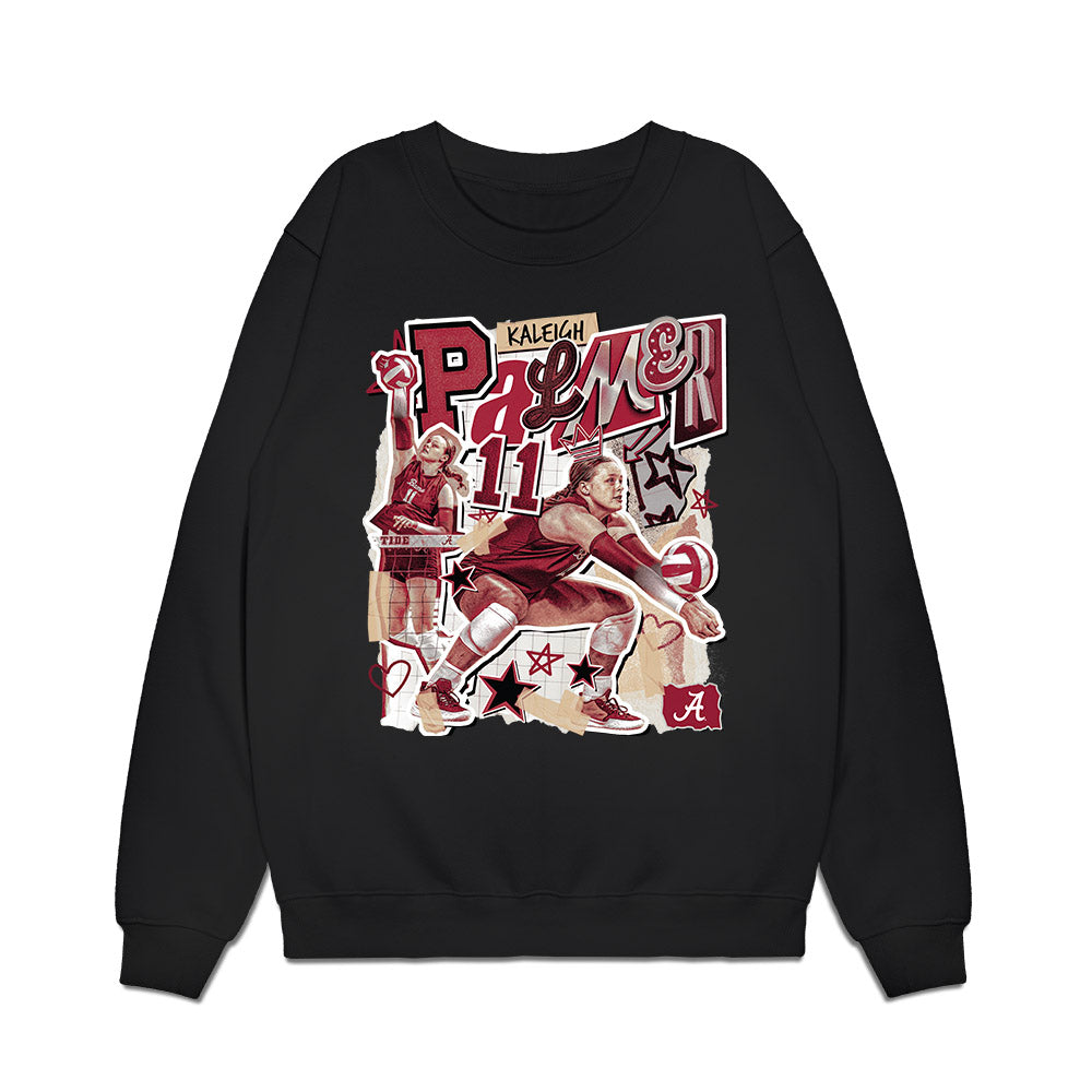Alabama - NCAA Women's Volleyball : Kaleigh Palmer - Collage Premium Crewneck Sweatshirt-0