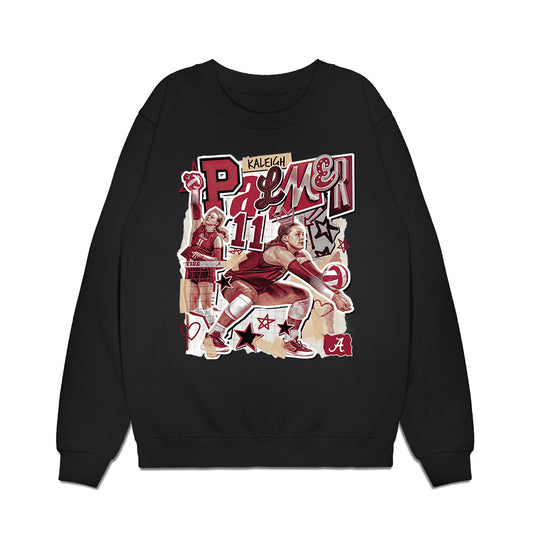 Alabama - NCAA Women's Volleyball : Kaleigh Palmer - Collage Premium Crewneck Sweatshirt-0