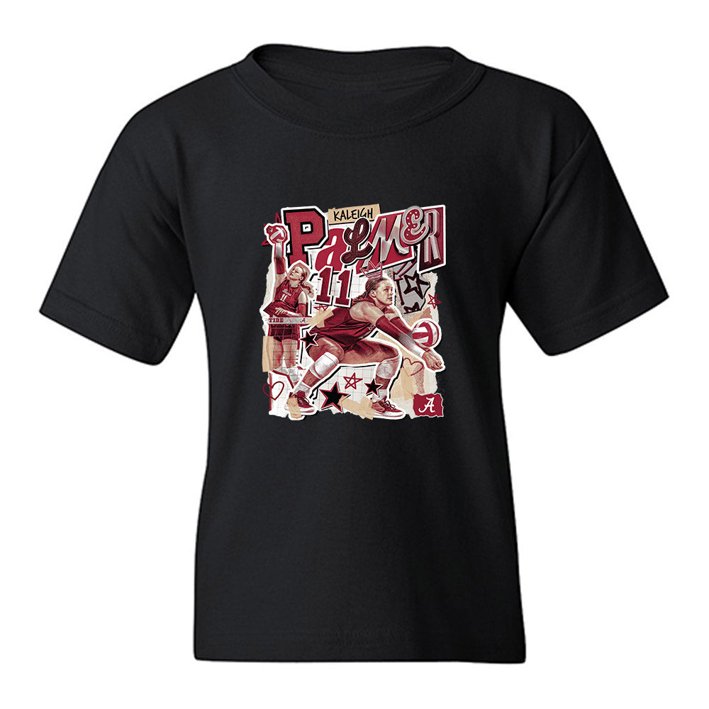 Alabama - NCAA Women's Volleyball : Kaleigh Palmer - Collage Youth T-Shirt-0