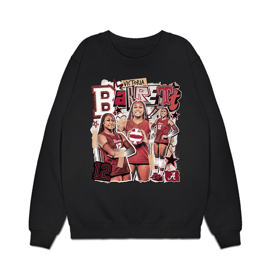 Alabama - NCAA Women's Volleyball : Victoria Barrett - Collage Premium Crewneck Sweatshirt-0