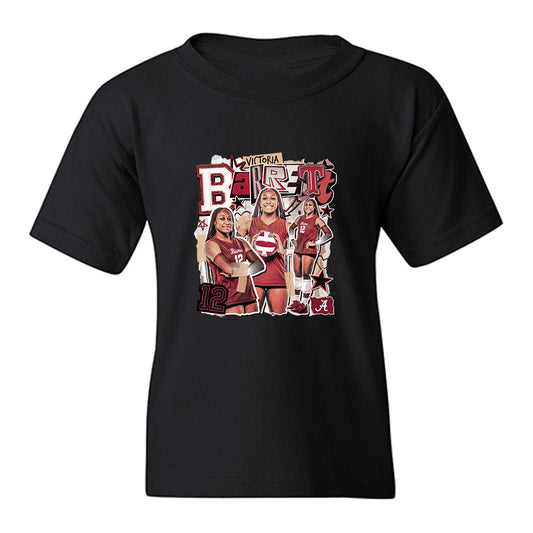 Alabama - NCAA Women's Volleyball : Victoria Barrett - Collage Youth T-Shirt-0