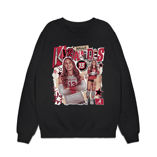 Alabama - NCAA Women's Volleyball : Maggie Kyriakides - Collage Premium Crewneck Sweatshirt-0