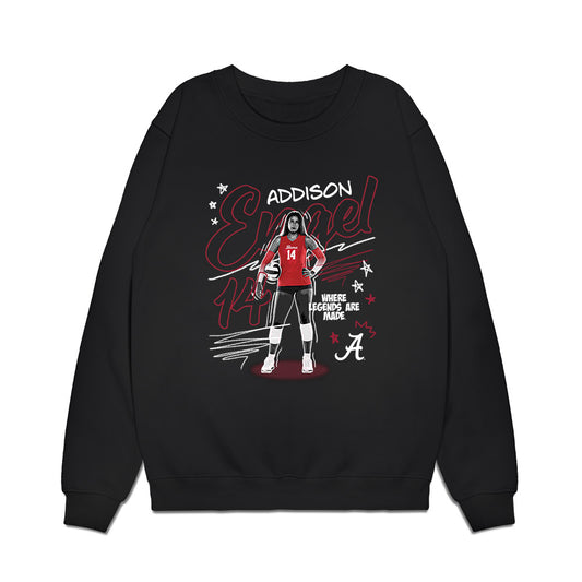 Alabama - NCAA Women's Volleyball : Addison Engel - Collage Premium Crewneck Sweatshirt-0
