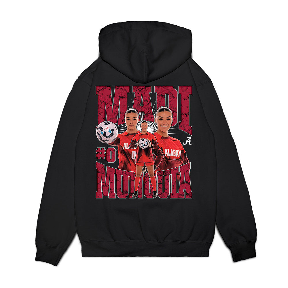 Alabama - NCAA Women's Soccer : Madi Munguia - Collage Premium Hooded Sweatshirt-1