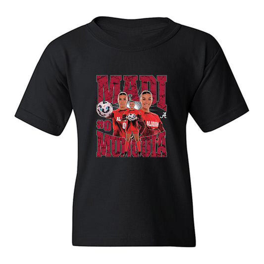 Alabama - NCAA Women's Soccer : Madi Munguia - Collage Youth T-Shirt-0
