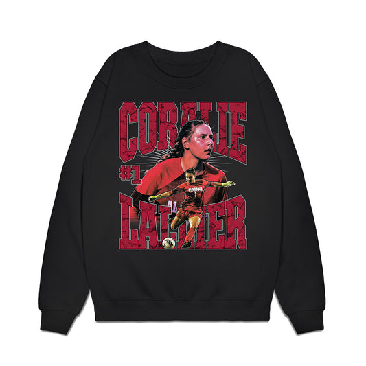 Alabama - NCAA Women's Soccer : Coralie Lallier - Collage Premium Crewneck Sweatshirt-0