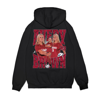 Alabama - NCAA Women's Soccer : Avery Brown - Collage Premium Hooded Sweatshirt-1