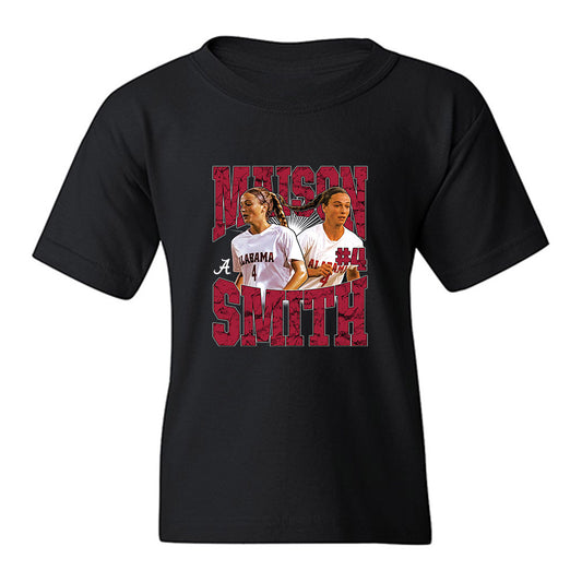 Alabama - NCAA Women's Soccer : Maison Smith - Collage Youth T-Shirt-0