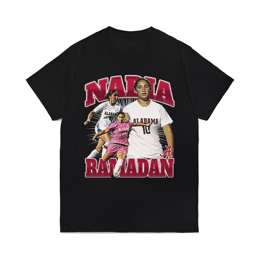 Alabama - NCAA Women's Soccer : Nadia Ramadan - Collage Comfort Colors T-Shirt-0