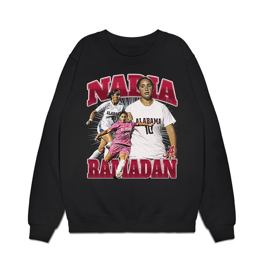 Alabama - NCAA Women's Soccer : Nadia Ramadan - Collage Premium Crewneck Sweatshirt-0