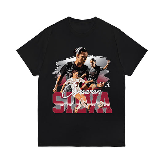 Alabama - NCAA Women's Soccer : Cameron Silva - Collage Comfort Colors T-Shirt-0