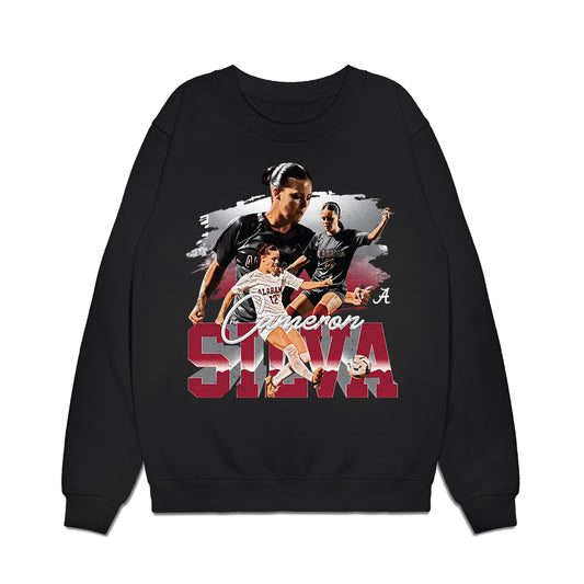 Alabama - NCAA Women's Soccer : Cameron Silva - Collage Premium Crewneck Sweatshirt-0