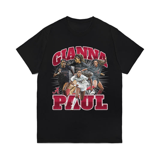 Alabama - NCAA Women's Soccer : Gianna Paul - Collage Comfort Colors T-Shirt-0