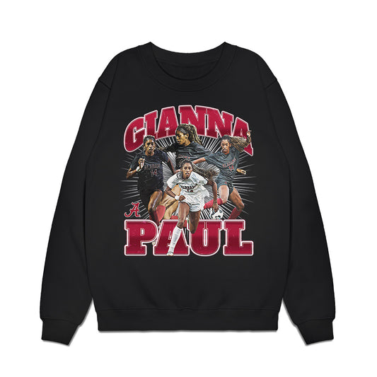 Alabama - NCAA Women's Soccer : Gianna Paul - Collage Premium Crewneck Sweatshirt-0