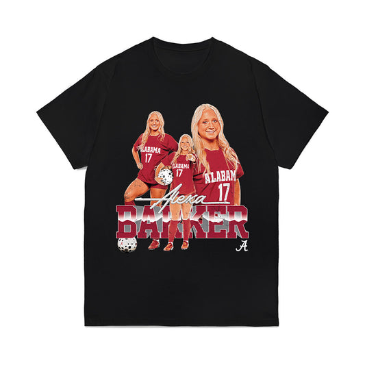 Alabama - NCAA Women's Soccer : Alexa Barker - Collage Comfort Colors T-Shirt-0