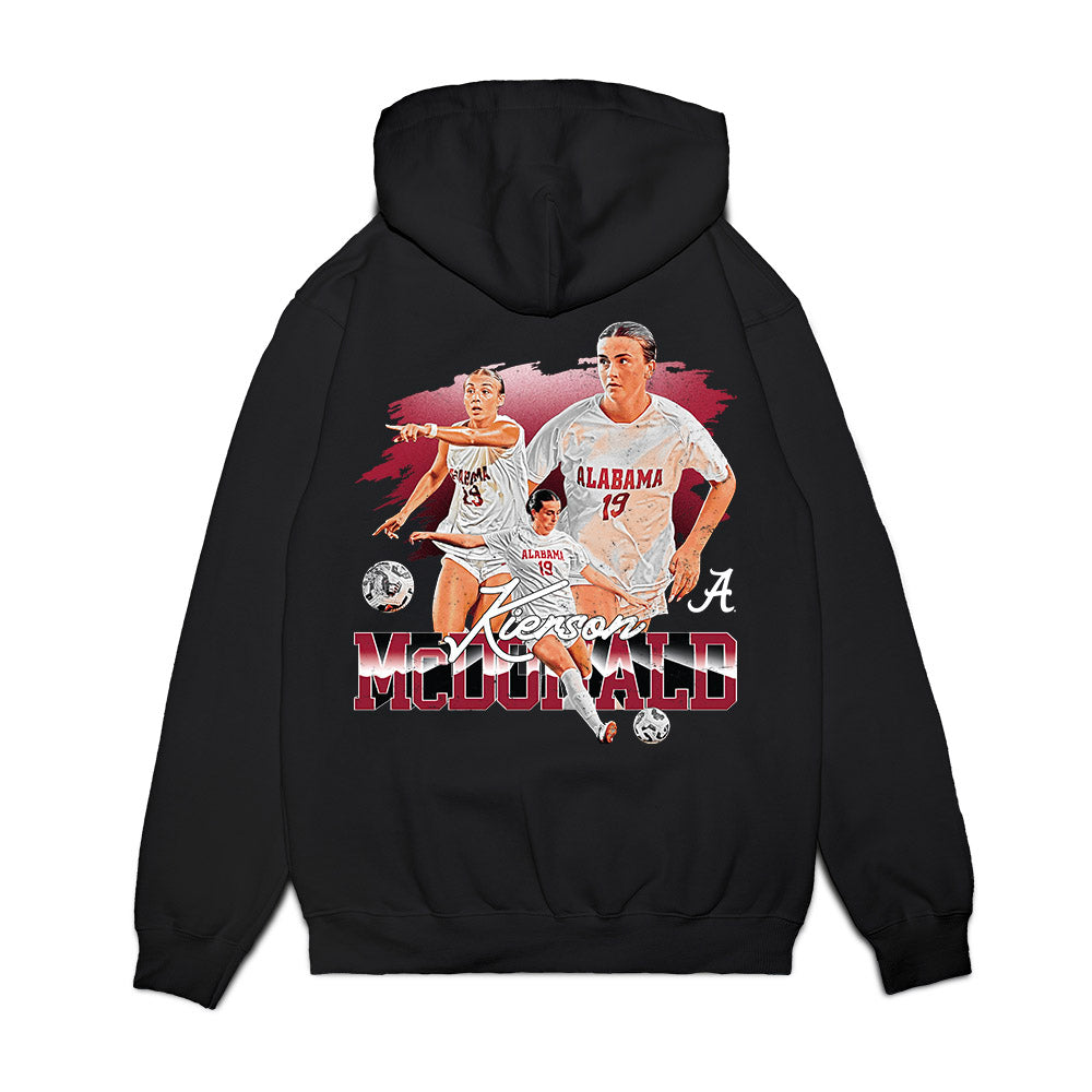 Alabama - NCAA Women's Soccer : Kierson McDonald - Collage Premium Hooded Sweatshirt-1