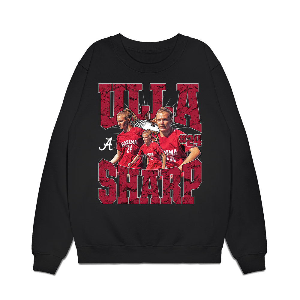 Alabama - NCAA Women's Soccer : Ulla Sharp - Collage Premium Crewneck Sweatshirt-0