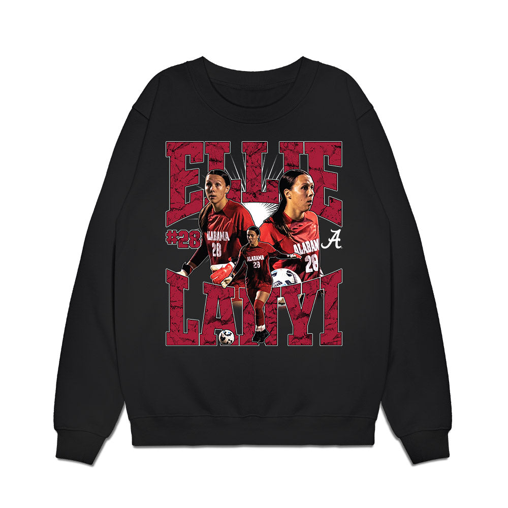 Alabama - NCAA Women's Soccer : Ellie Lanyi - Collage Premium Crewneck Sweatshirt-0