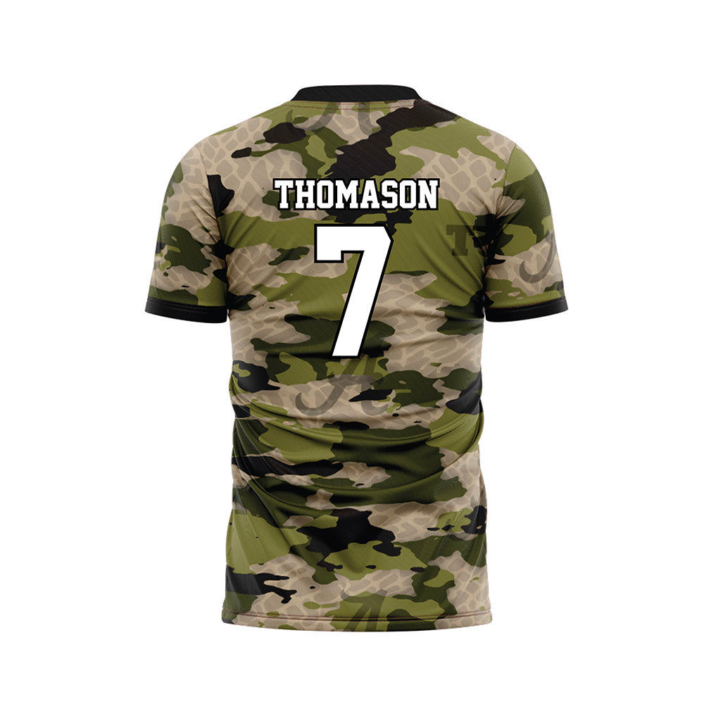 Alabama - NCAA Women's Soccer : Larkin Thomason - Tusk Camo Soccer Jersey-1