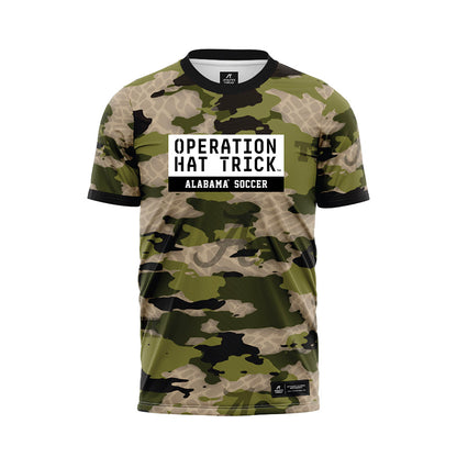 Alabama - NCAA Women's Soccer : Larkin Thomason - Tusk Camo Soccer Jersey-0