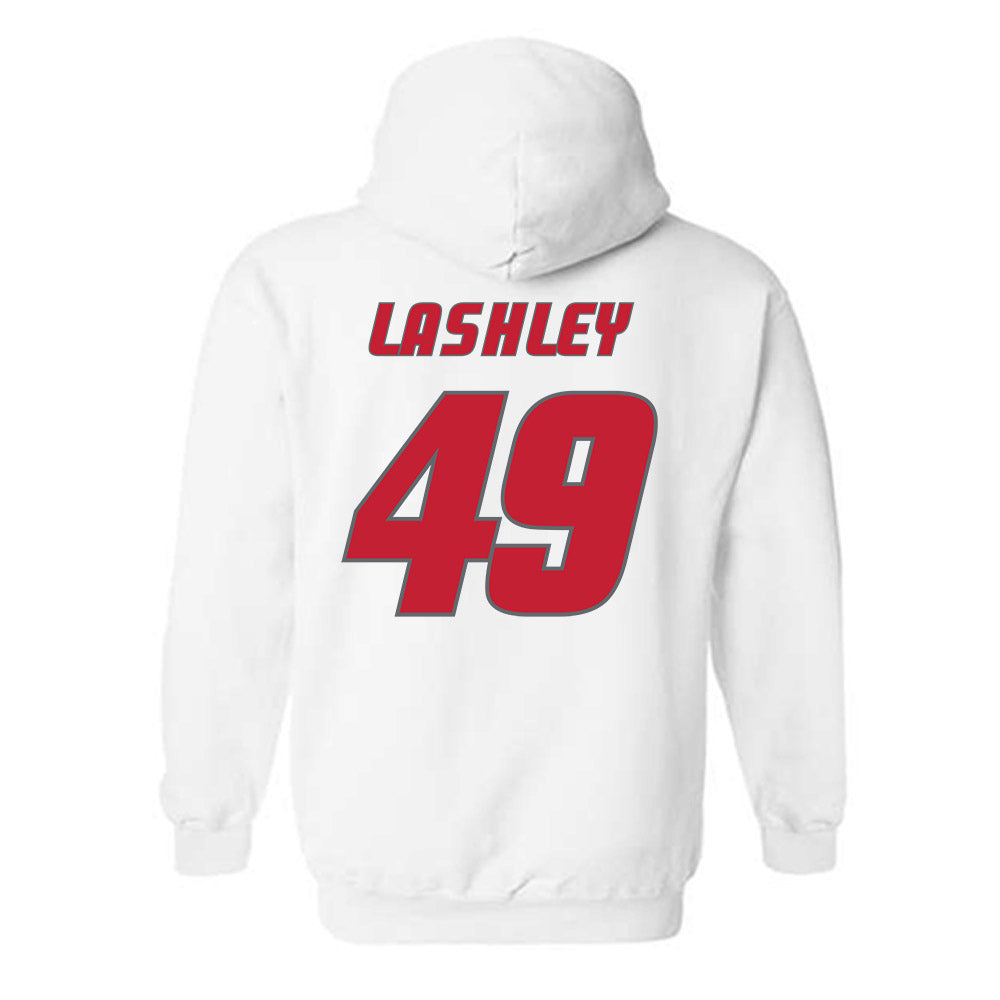 New Mexico - NCAA Football : Matthew Lashley - Classic Shersey Hooded Sweatshirt-1