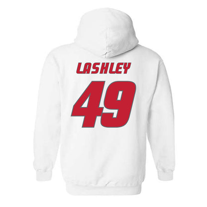 New Mexico - NCAA Football : Matthew Lashley - Classic Shersey Hooded Sweatshirt-1
