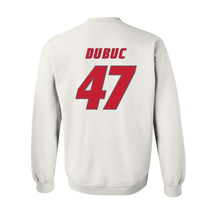 New Mexico - NCAA Football : Trey Dubuc - Classic Shersey Crewneck Sweatshirt-1
