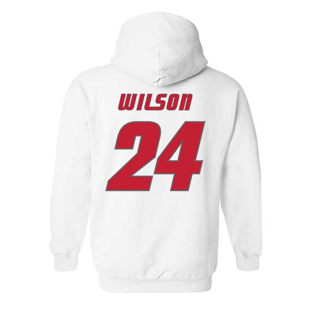 New Mexico - NCAA Football : Jayden Wilson - Classic Shersey Hooded Sweatshirt-1