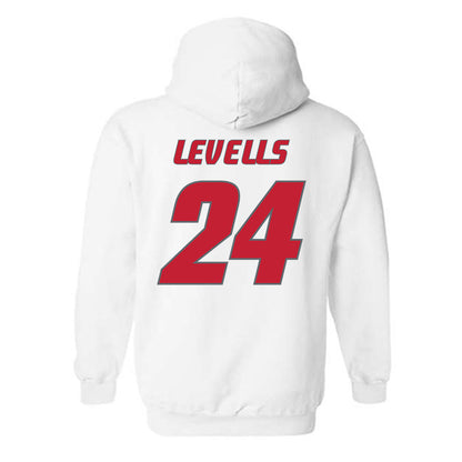 New Mexico - NCAA Football : Bear Levells - Classic Shersey Hooded Sweatshirt-1