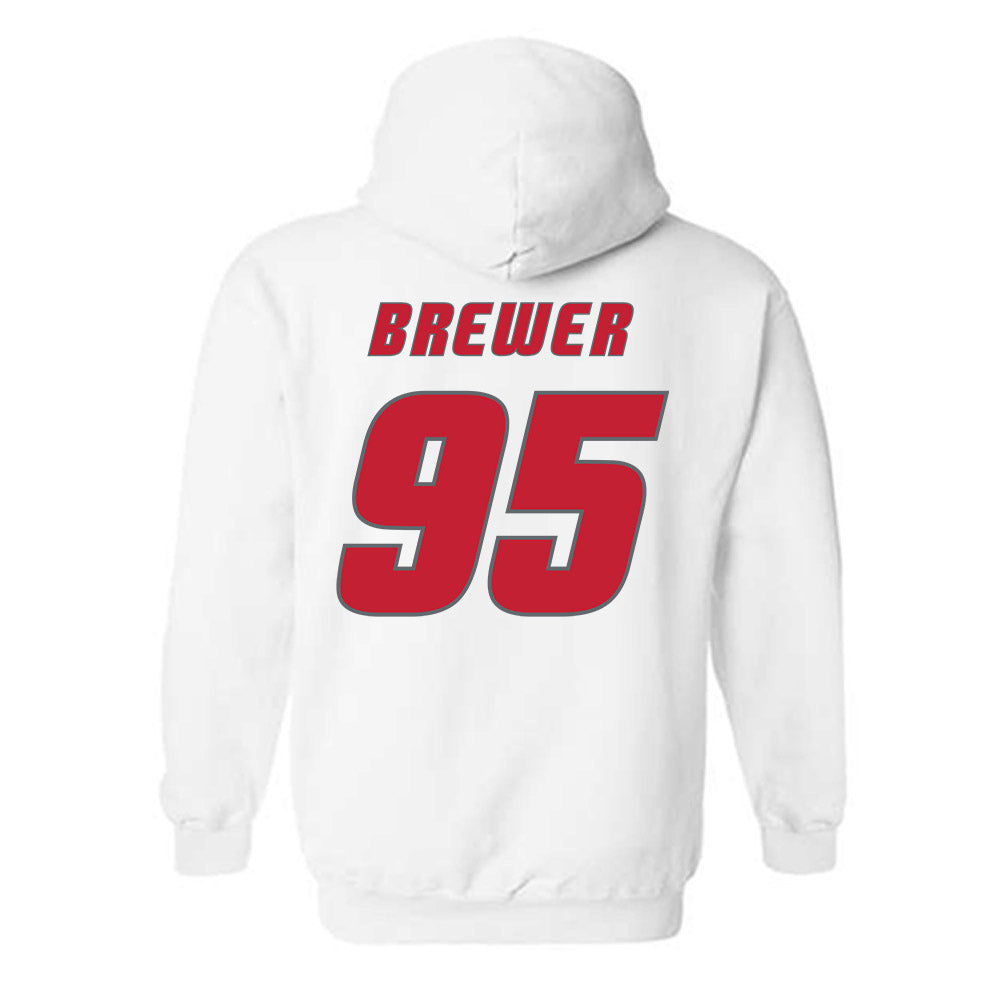 New Mexico - NCAA Football : Colby Brewer - Classic Shersey Hooded Sweatshirt-1