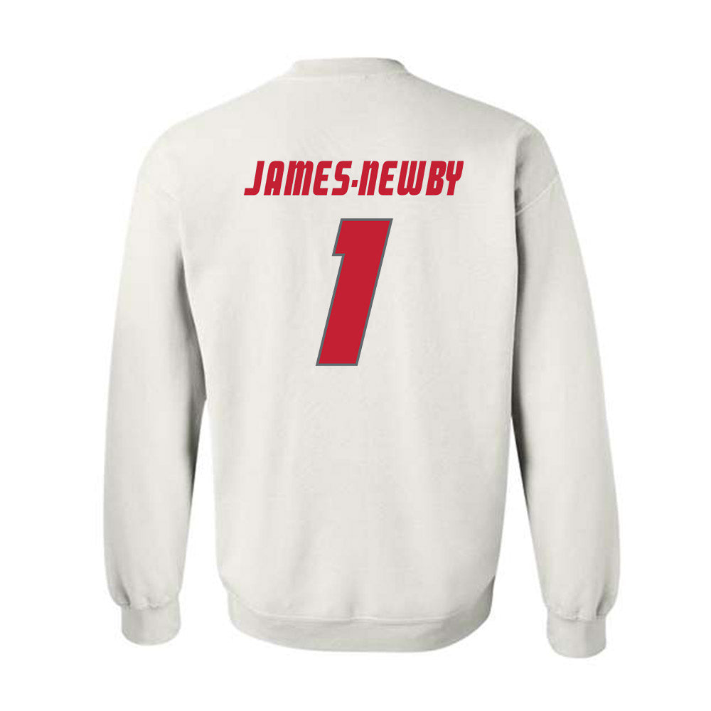 New Mexico - NCAA Football : Keyshawn James-Newby - Classic Shersey Crewneck Sweatshirt-1