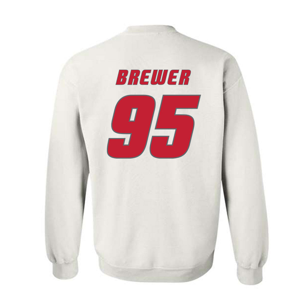 New Mexico - NCAA Football : Colby Brewer - Classic Shersey Crewneck Sweatshirt-1