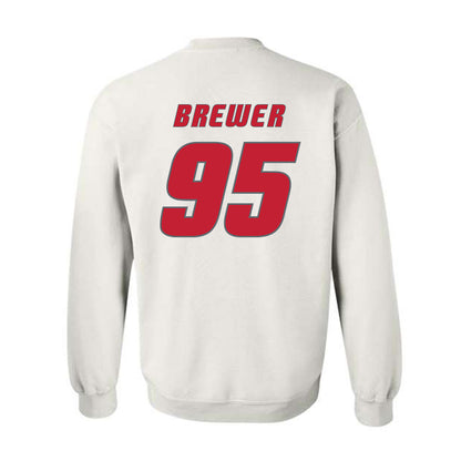 New Mexico - NCAA Football : Colby Brewer - Classic Shersey Crewneck Sweatshirt-1