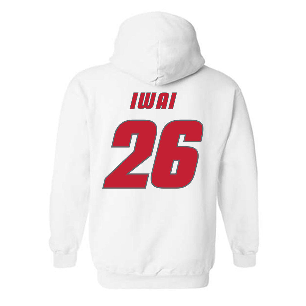 New Mexico - NCAA Football : Rei Iwai - Classic Shersey Hooded Sweatshirt-1