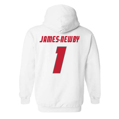 New Mexico - NCAA Football : Keyshawn James-Newby - Classic Shersey Hooded Sweatshirt-1
